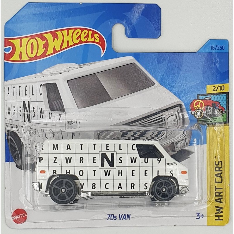 Hot Wheels - HW Art Cars - 70s Van - HKH46 - 1:64