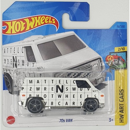 Hot Wheels - HW Art Cars - 70s Van - HKH46 - 1:64