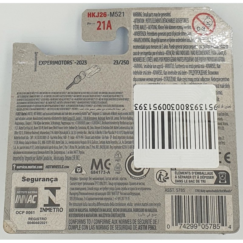 Hot Wheels - Experimotors - Coupe Clip - HKJ26 - 1:64