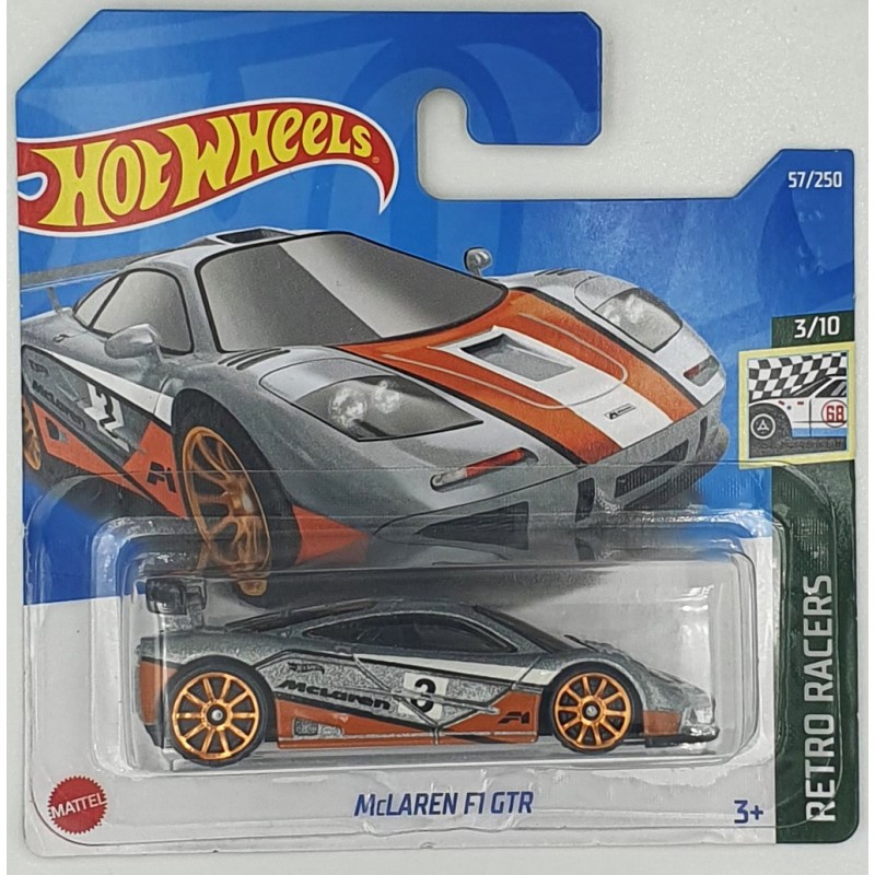 Hot Wheels - Retro Racers - McLaren F1 GTR - HCX86 - 1:64