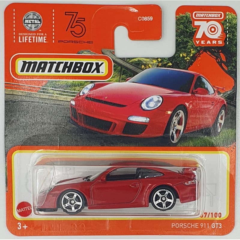 Matchbox - Porsche 911 GT3 - HLC89 - 1:64