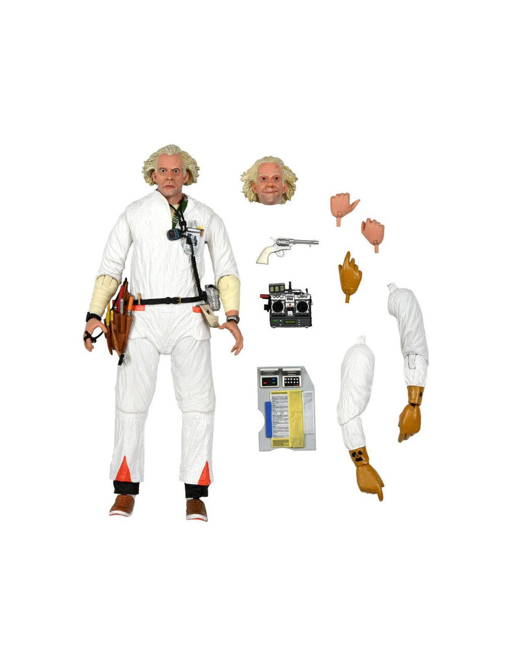 Back to the Future 1985 Doc Brown Ultimate action figure 18cm