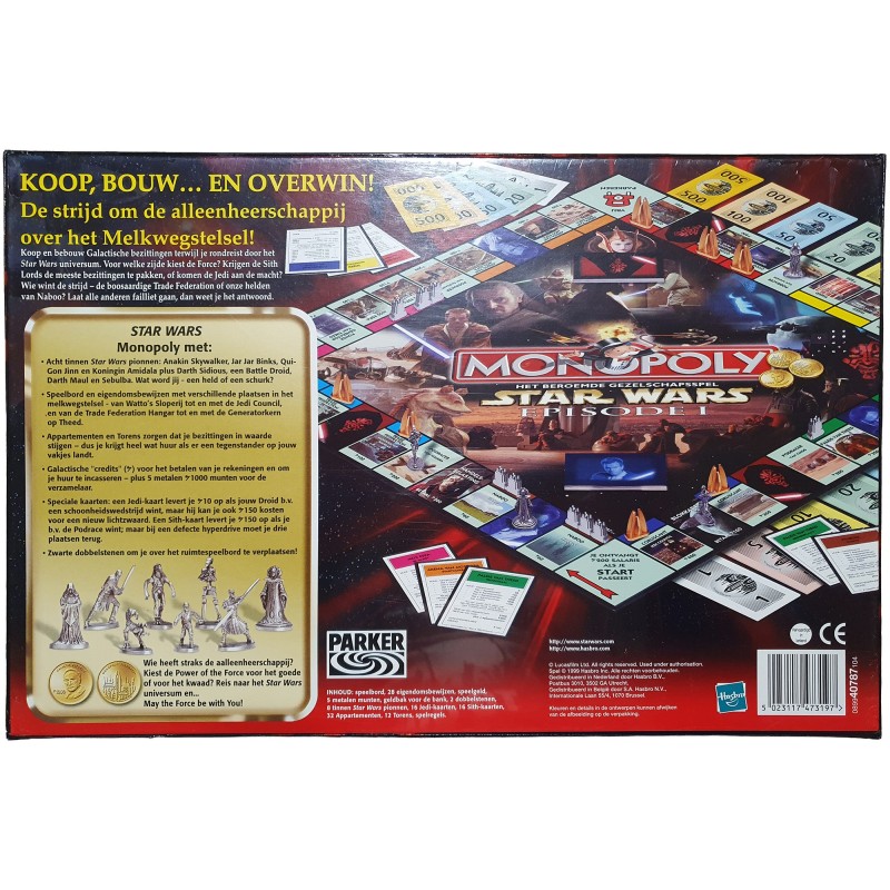 Monopoly - Star Wars - Episode One - Dutch (Sealed)