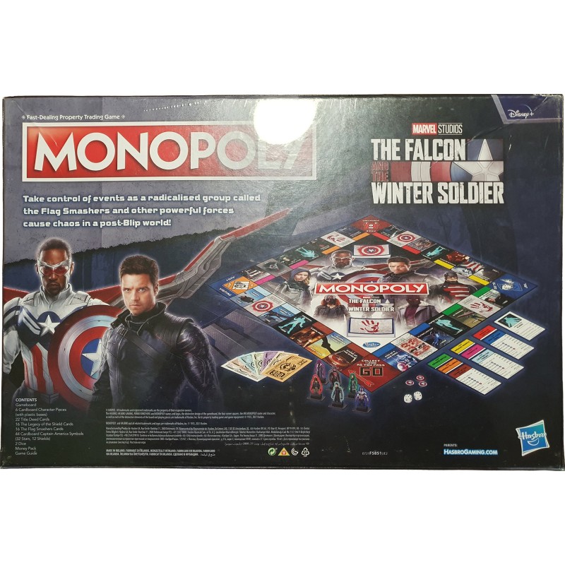 Monopoly - Marvel - The Falcon and the Winter Soldier - English (Sealed)