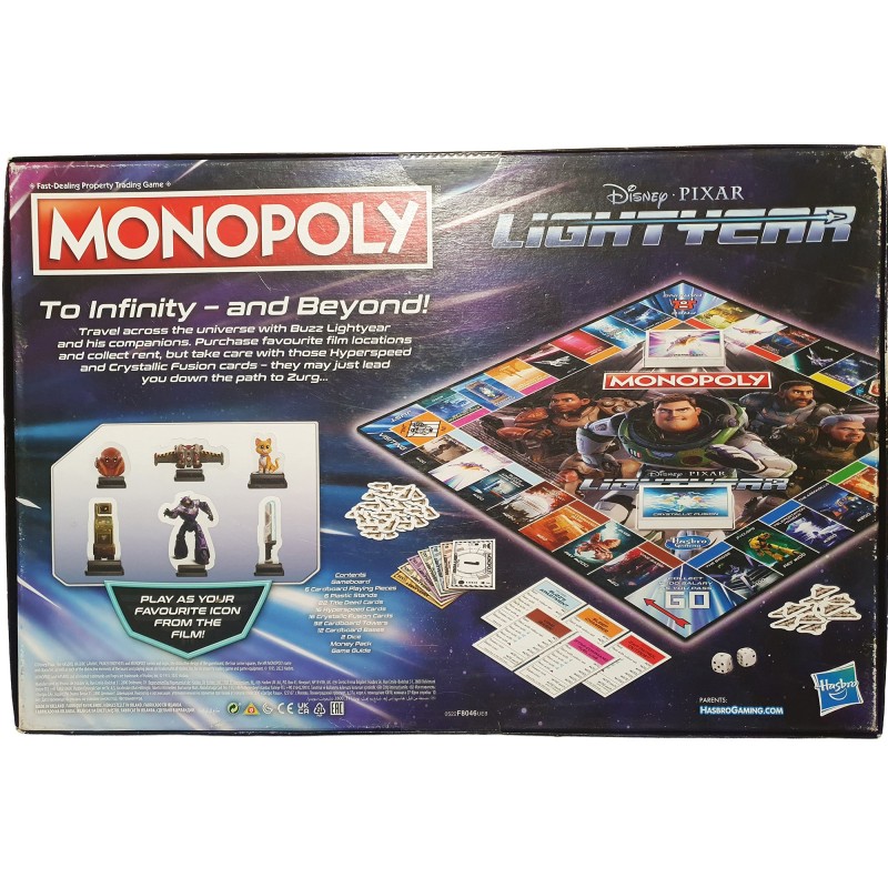Monopoly - Disney Pixar - Lightyear Edition - English (Sealed)
