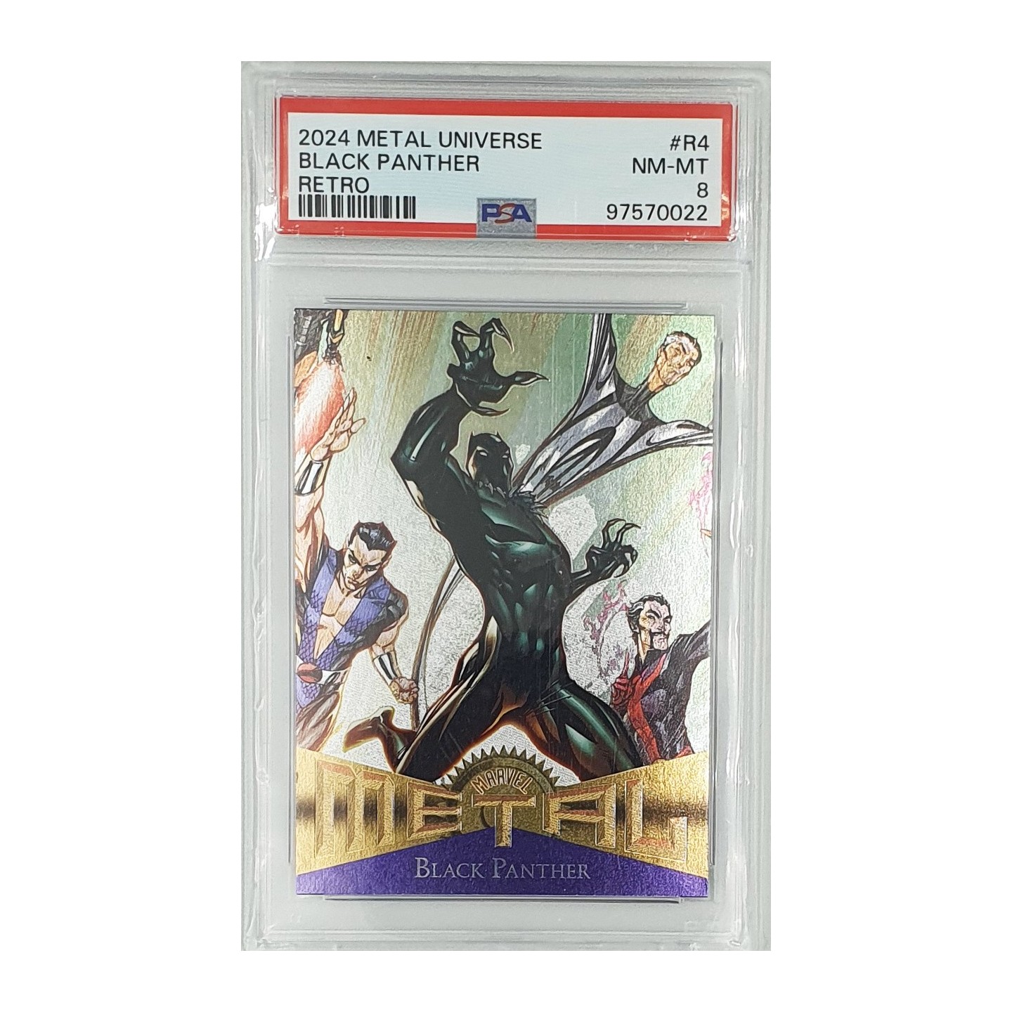 2024 SkyBox Metal Universe - Marvel - Avengers Retro - Black