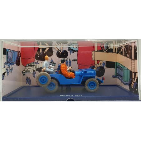 Tintin Objectif Lune Atlas No. 01 La Jeep d’Objectif Lune 1:43 Model Car