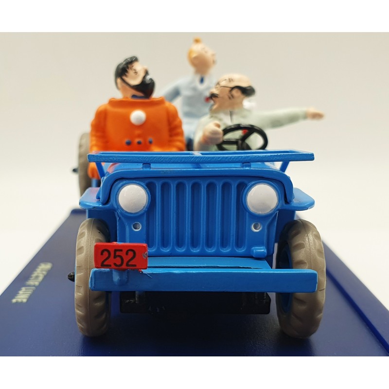 Tintin Objectif Lune Atlas No. 01 La Jeep d’Objectif Lune 1:43 Model Car