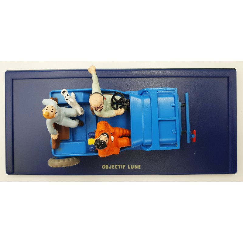 Tintin Objectif Lune Atlas No. 01 La Jeep d’Objectif Lune 1:43 Model Car