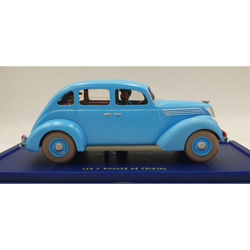 Tintin Editions Atlas No. 25 Blue Ford Taxi from The Seven Crystal Balls 1:43 Model Car