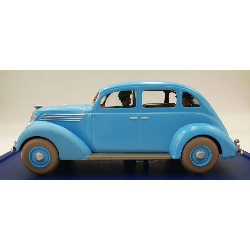 Tintin Editions Atlas No. 25 Blue Ford Taxi from The Seven Crystal Balls 1:43 Model Car