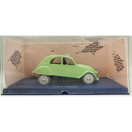 Tintin Editions Atlas No. 06 Citroën 2CV des Dupondt from The Calculus Affair 1:43 Model Car