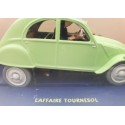 Tintin Editions Atlas No. 06 Citroën 2CV des Dupondt from The Calculus Affair 1:43 Model Car