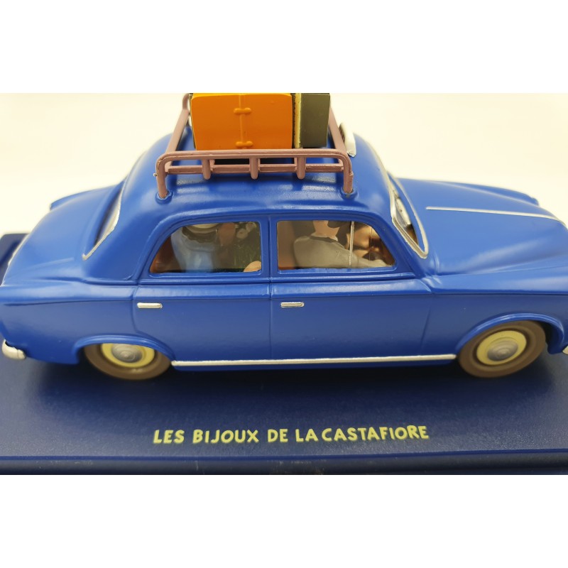 Tintin Editions Atlas No. 35 Peugeot 403 Taxi de Moulinsart from The Castafiore Emerald 1:43 Model Car