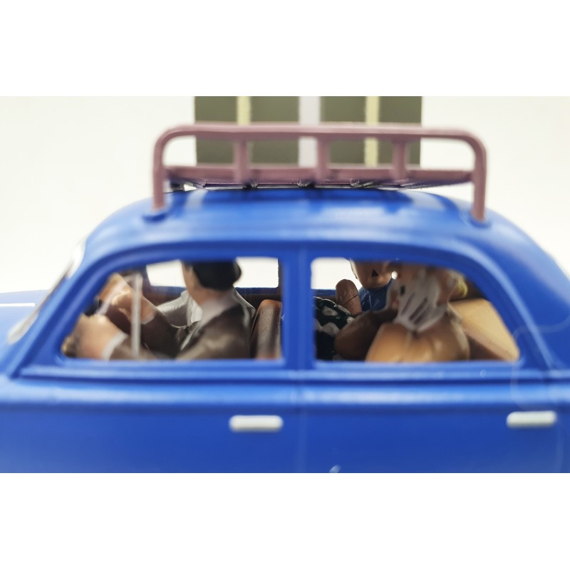 Tintin Editions Atlas No. 35 Peugeot 403 Taxi de Moulinsart from The Castafiore Emerald 1:43 Model Car