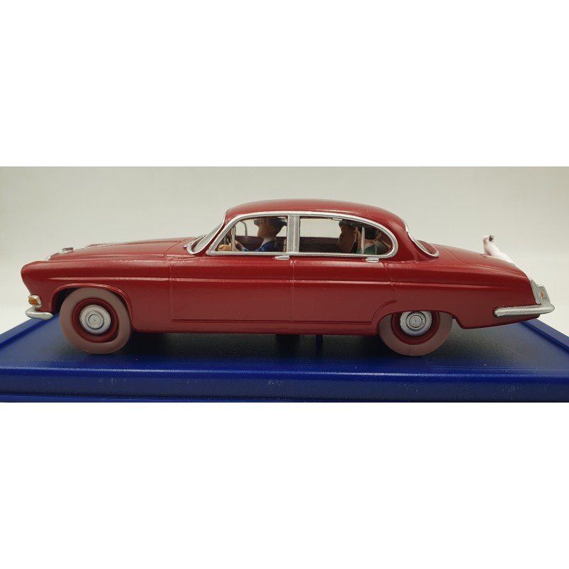 Tintin Editions Atlas No. 40 Jaguar Mk X of Doctor Müller from The Black Island 1:43 Model Car