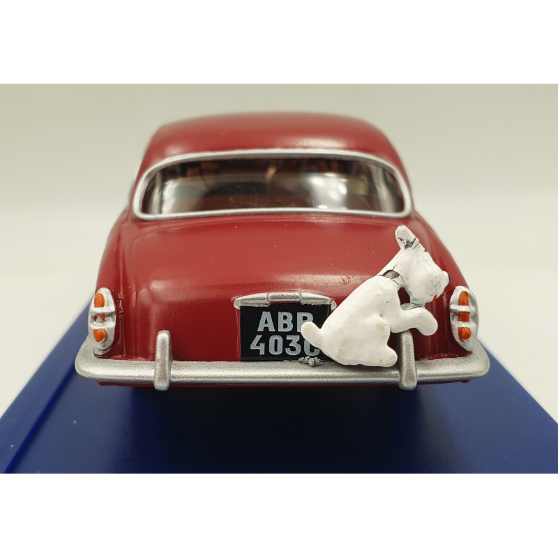 Tintin Editions Atlas No. 40 Jaguar Mk X of Doctor Müller from The Black Island 1:43 Model Car