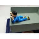 Tintin Editions Atlas No. 36 Camion Rouge Miesse 1933 from The Blue Lotus 1:43 Model Truck