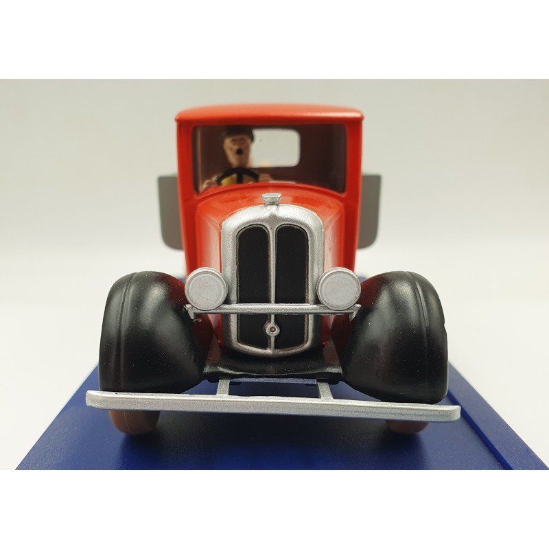 Tintin Editions Atlas No. 36 Camion Rouge Miesse 1933 from The Blue Lotus 1:43 Model Truck