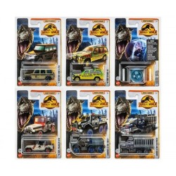 Jurassic World Vehicles Matchbox Assorted