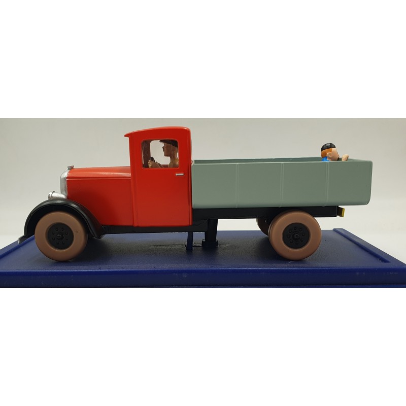 Tintin Editions Atlas No. 36 Camion Rouge Miesse 1933 from The Blue Lotus 1:43 Model Truck