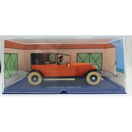 Tintin Editions Atlas No. 46 Red Renault NN Taxi from The Crab with the Golden Claws 1:43 Model Car