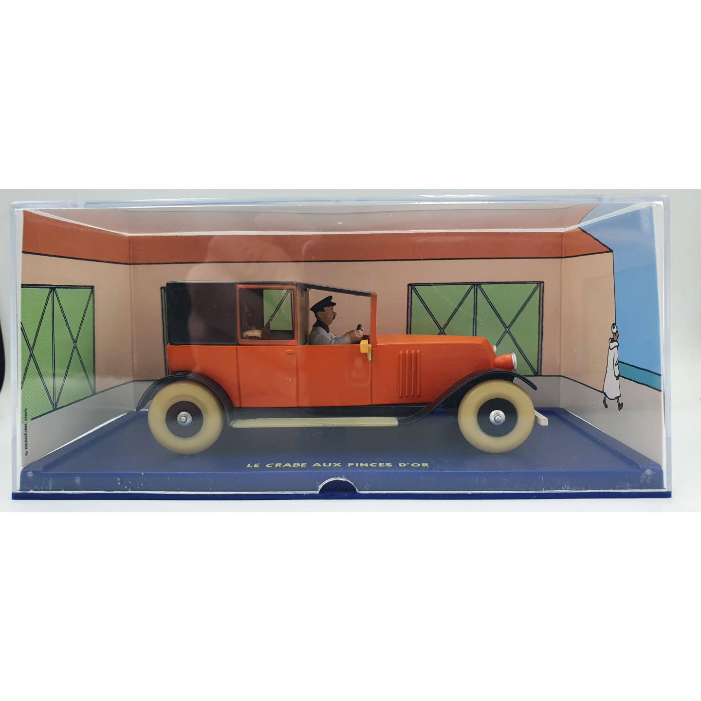 Tintin Editions Atlas No. 46 Red Renault NN Taxi from The Crab