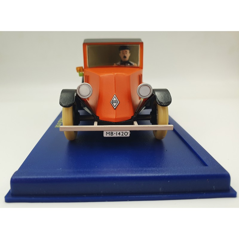 Tintin Editions Atlas No. 46 Red Renault NN Taxi from The Crab with the Golden Claws 1:43 Model Car