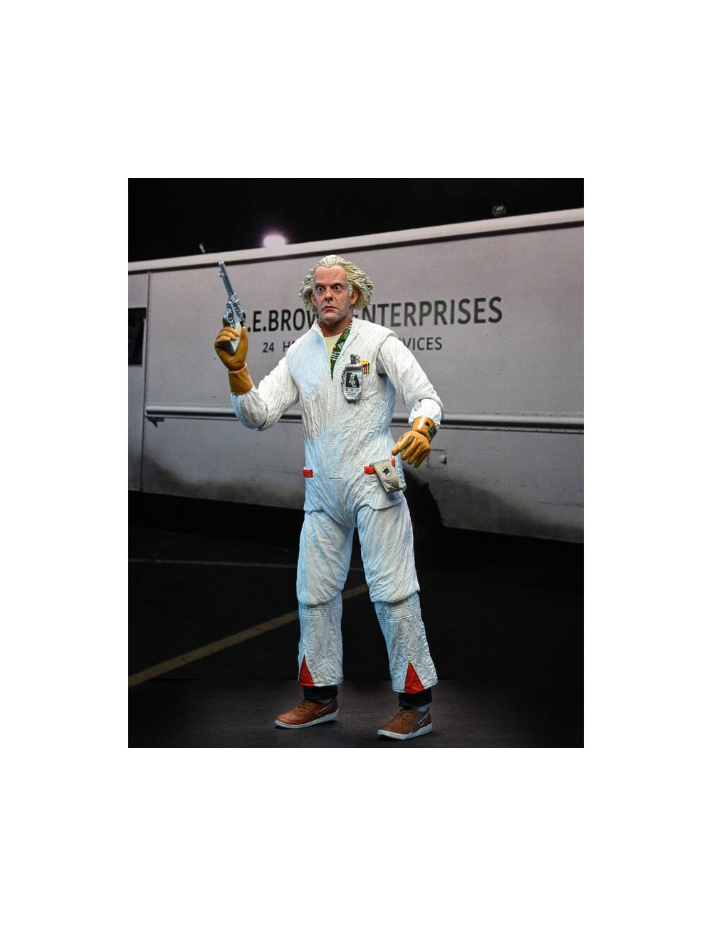 Back to the Future 1985 Doc Brown Ultimate action figure 18cm