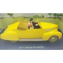 Tintin Editions Atlas No. 12 Captain Haddock’s Lincoln Zephyr Cabriolet from The Seven Crystal Balls 1:43 Model Car