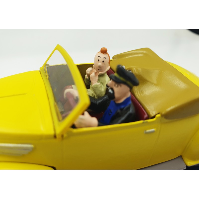 Tintin Editions Atlas No. 12 Captain Haddock’s Lincoln Zephyr Cabriolet from The Seven Crystal Balls 1:43 Model Car