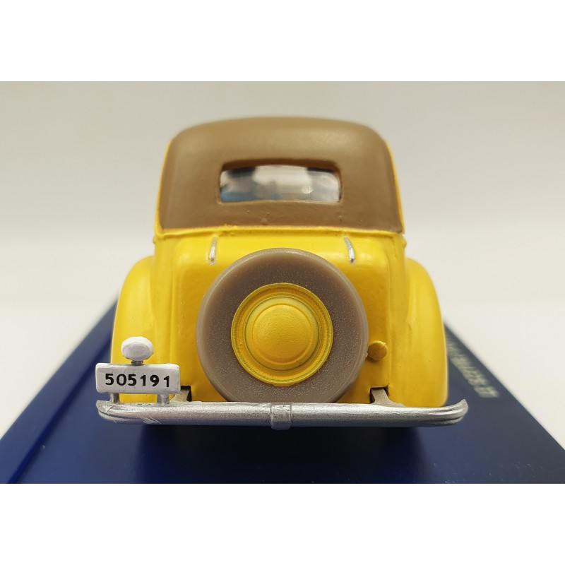 Tintin Editions Atlas No. 19 Opel Olympia Cabriolet Coach from King Ottokar’s Sceptre 1:43 Model Car