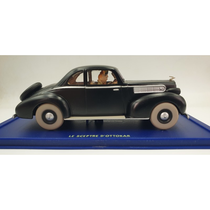 Tintin Editions Atlas No. 18 King Muskar’s Packard Super Eight Coupé 1:43 Model Car