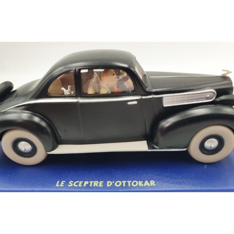 Tintin Editions Atlas No. 18 King Muskar’s Packard Super Eight Coupé 1:43 Model Car