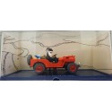Tintin Editions Atlas No. 07 Thomson & Thompson Red Willys Jeep – Land of Black Gold 1:43 Model