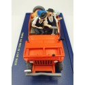 Tintin Editions Atlas No. 07 Thomson & Thompson Red Willys Jeep – Land of Black Gold 1:43 Model