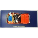 Tintin Editions Atlas No. 07 Thomson & Thompson Red Willys Jeep – Land of Black Gold 1:43 Model