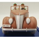 Tintin Editions Atlas No. 34 Brown Ford V8 Convertible from King Ottokar’s Sceptre 1:43 Model Car