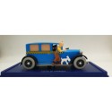 Tintin Editions Atlas No. 04 Blue Checker Taxi from Tintin in America 1:43 Model Car