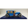 Tintin Editions Atlas No. 04 Blue Checker Taxi from Tintin in America 1:43 Model Car