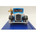 Tintin Editions Atlas No. 04 Blue Checker Taxi from Tintin in America 1:43 Model Car