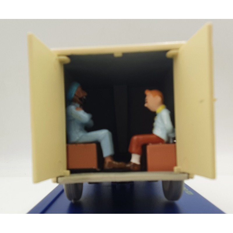 Tintin Editions Atlas No. 56 Asylum Ambulance from Cigars of the Pharaoh 1:43 Model Car