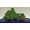 Tintin Editions Atlas No. 37 Green Armoured Car – The Blue Lotus 1:43 Model Car