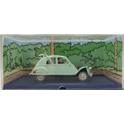 Tintin Editions Atlas No. 14 Doctor’s Citroën Ami 6 – The Castafiore Emerald 1:43 Model Car