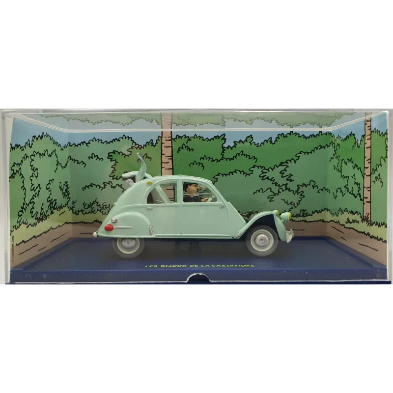 Tintin Editions Atlas No. 14 Doctor’s Citroën Ami 6 – The Castafiore Emerald 1:43 Model Car