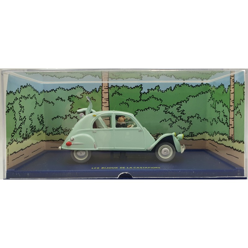 Tintin Editions Atlas No. 14 Doctor’s Citroën Ami 6 – The Castafiore Emerald 1:43 Model Car