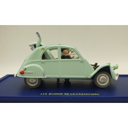 Tintin Editions Atlas No. 14 Doctor’s Citroën Ami 6 – The Castafiore Emerald 1:43 Model Car