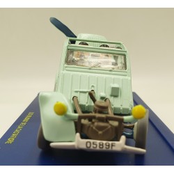 Tintin Editions Atlas No. 14 Doctor’s Citroën Ami 6 – The Castafiore Emerald 1:43 Model Car
