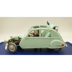 Tintin Editions Atlas No. 14 Doctor’s Citroën Ami 6 – The Castafiore Emerald 1:43 Model Car