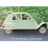 Tintin Editions Atlas No. 14 Doctor’s Citroën Ami 6 – The Castafiore Emerald 1:43 Model Car